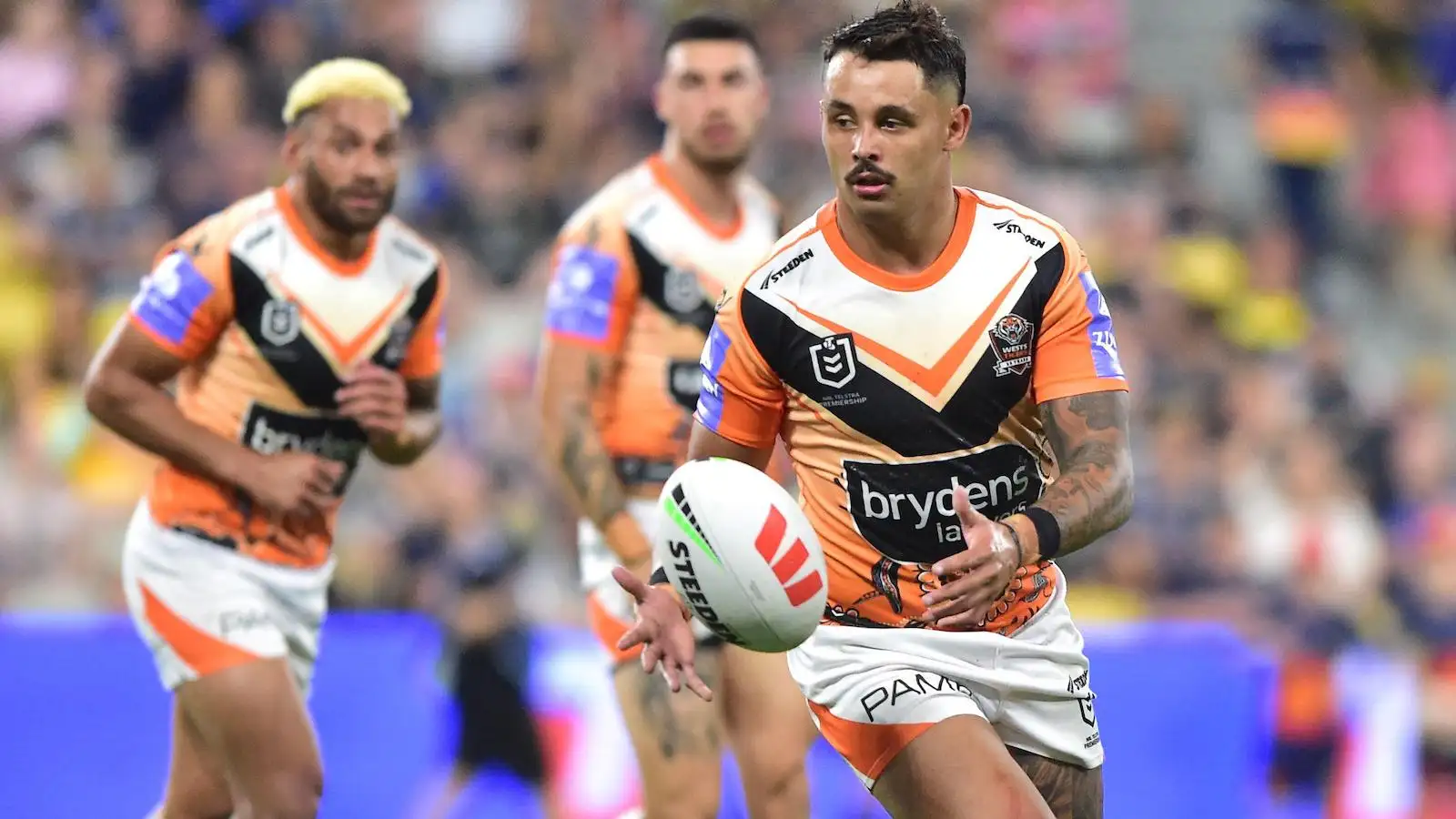 Jayden Sullivan update as Super League clubs continue to monitor Wests Tigers star’s situation