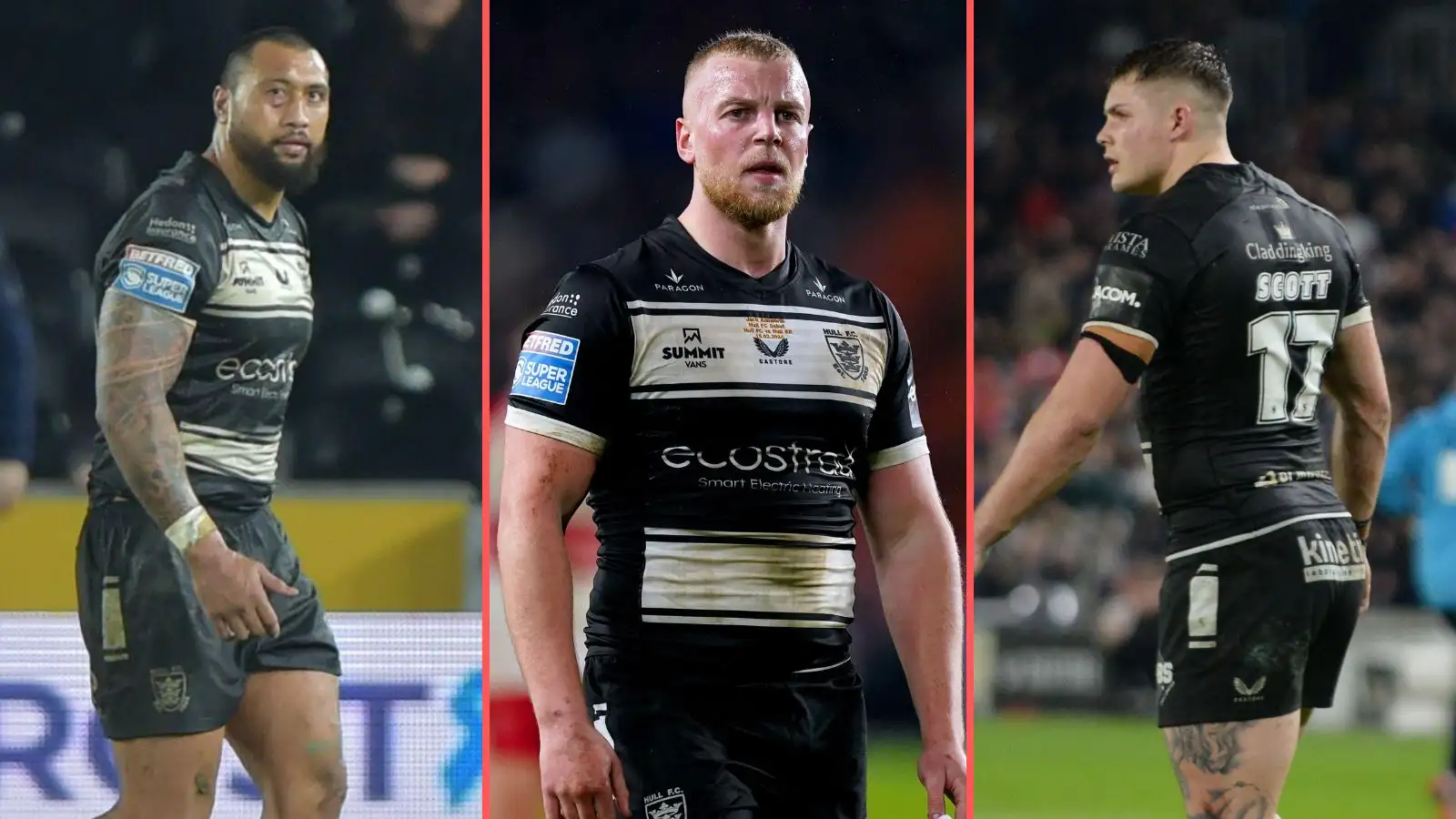 Hull FC suffer treble injury blow to forward pack during Warrington Wolves clash