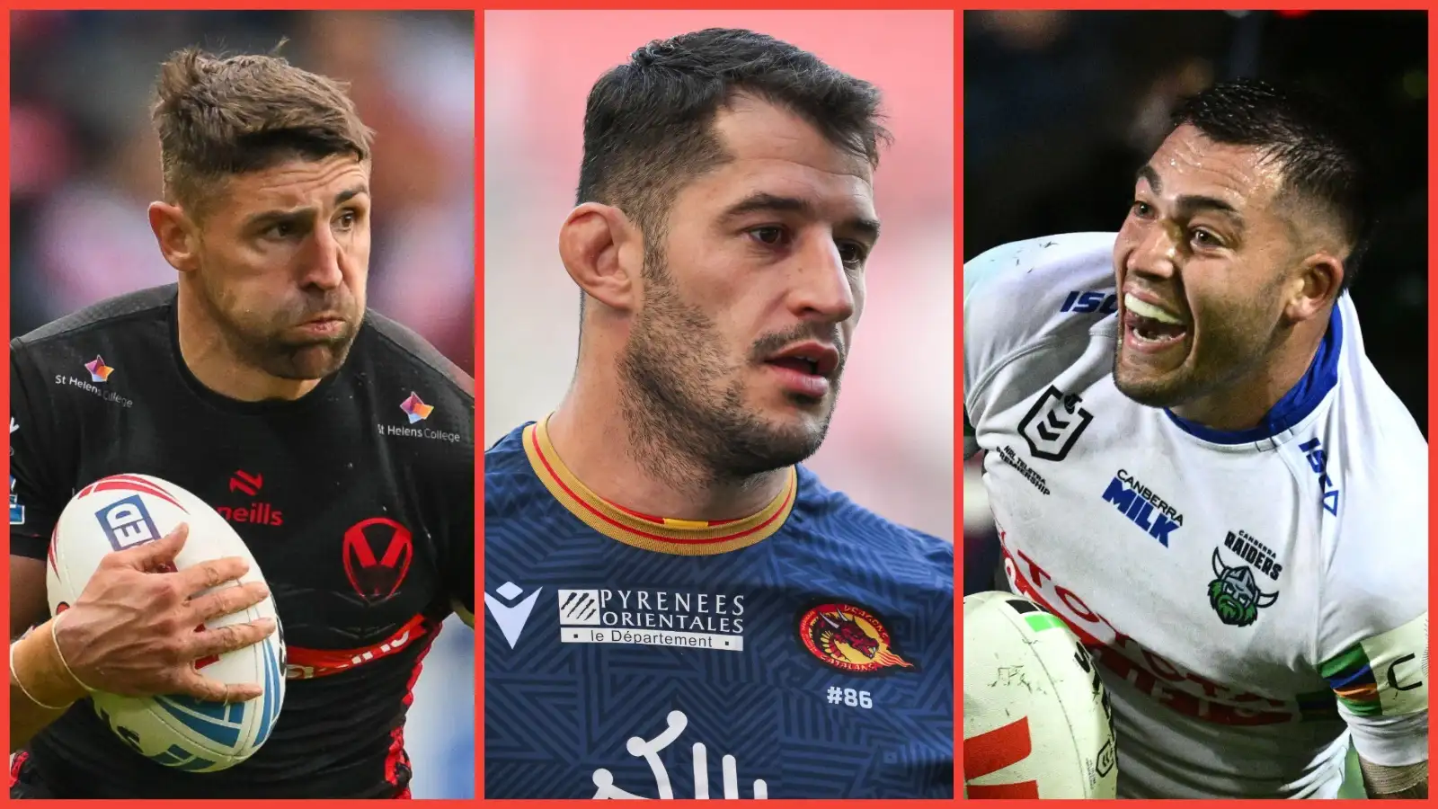 Catalans Dragons’ possible star-studded 2025 line-up including rumoured targets