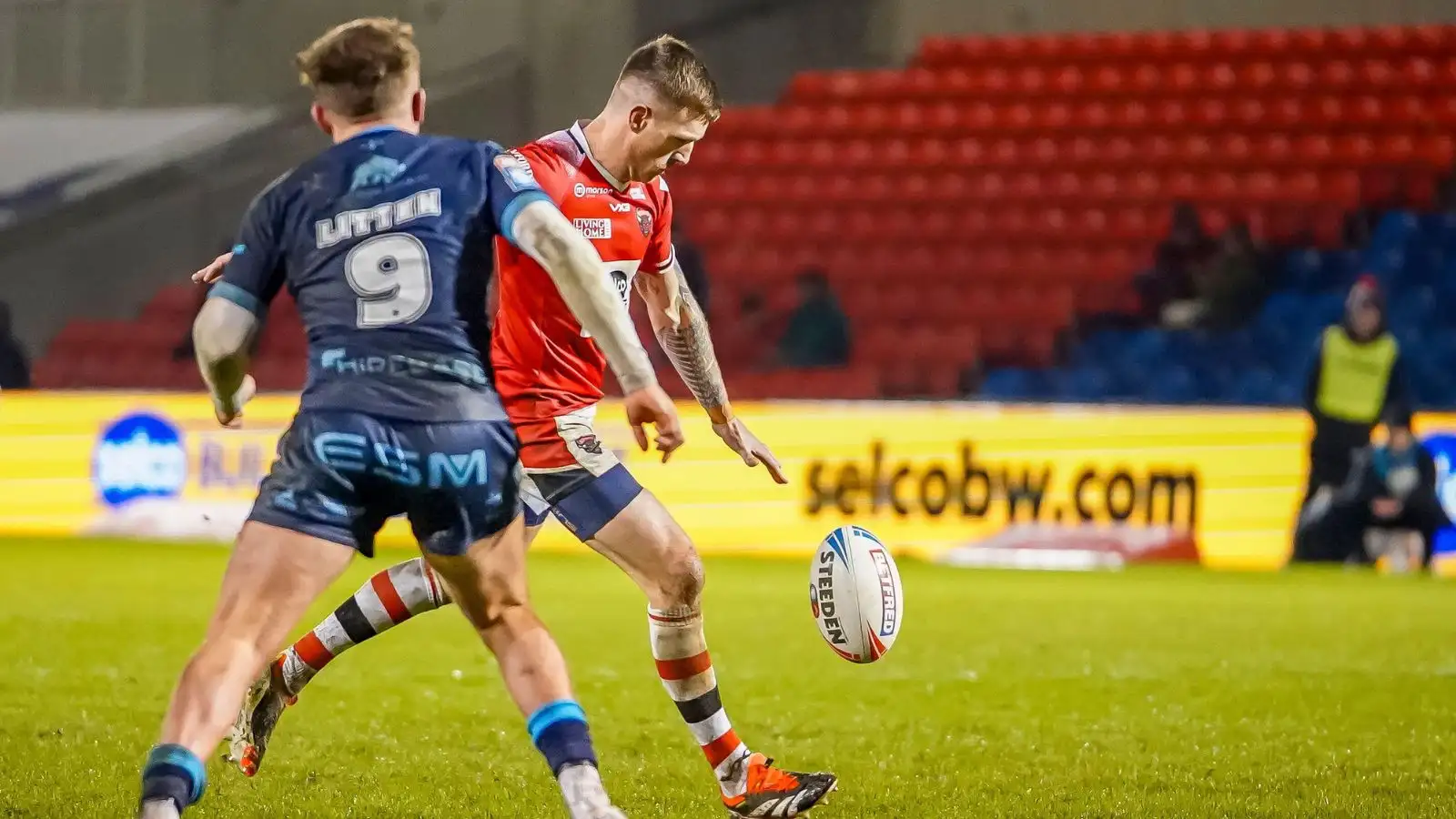 Marc Sneyd drop goal v Hull KR