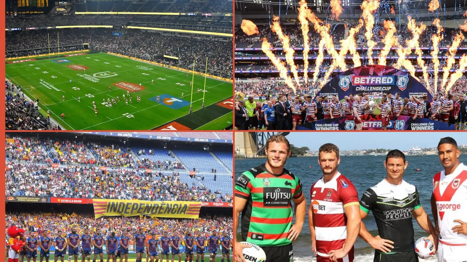 Wigan Warriors’ list of extraordinary venues played at with Las Vegas to be added in 2025