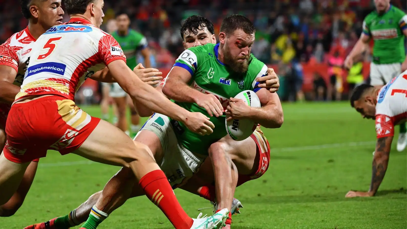Canberra Raiders captain Elliott Whitehead’s first words after Super League return confirmed