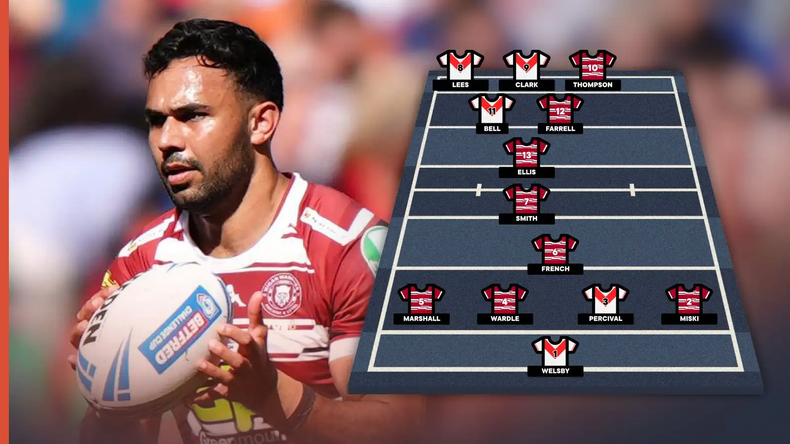 A sublime combined 13 of Wigan Warriors and St Helens stars