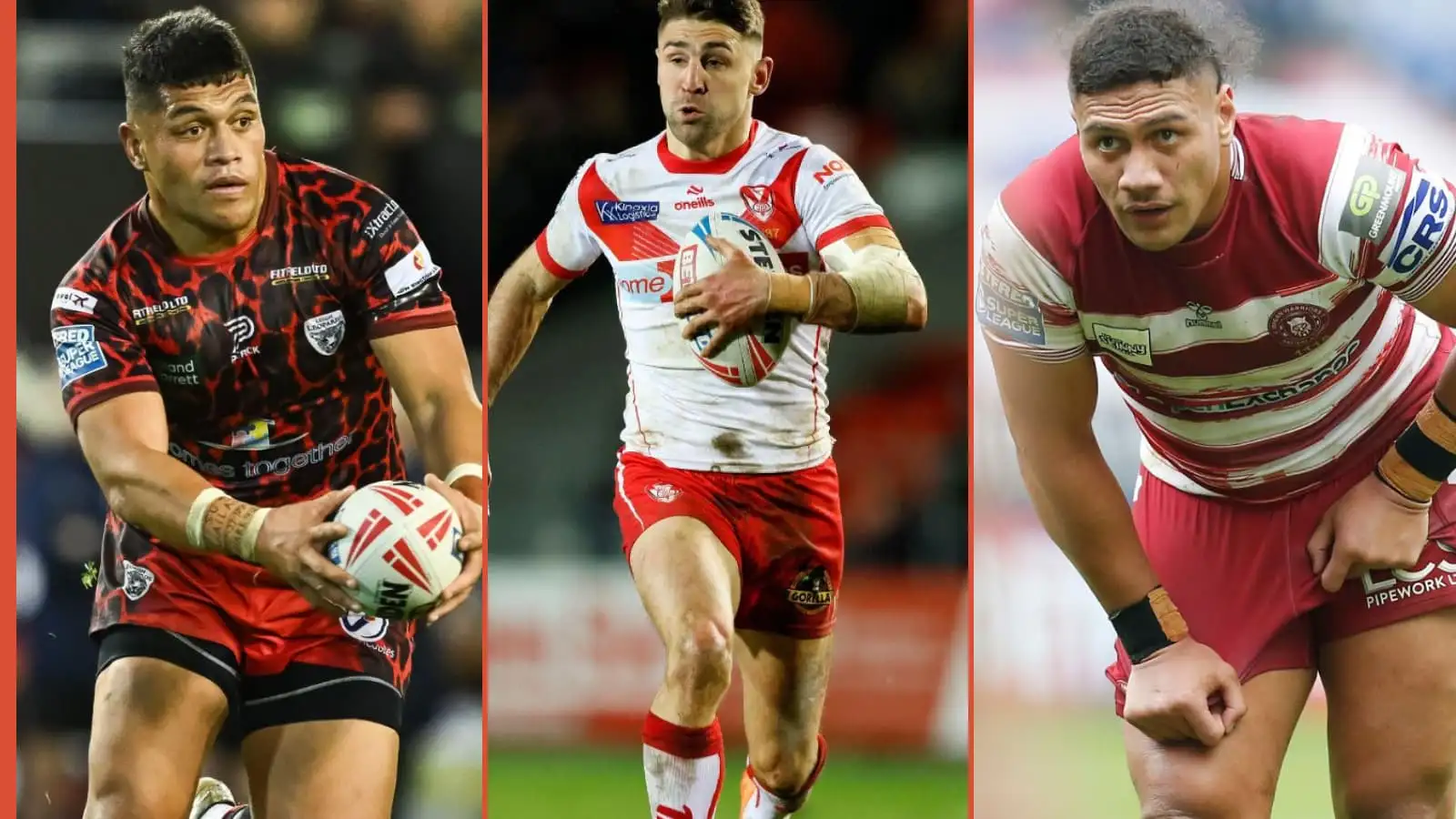 John Asiata, Tommy Makinson and Patrick Mago