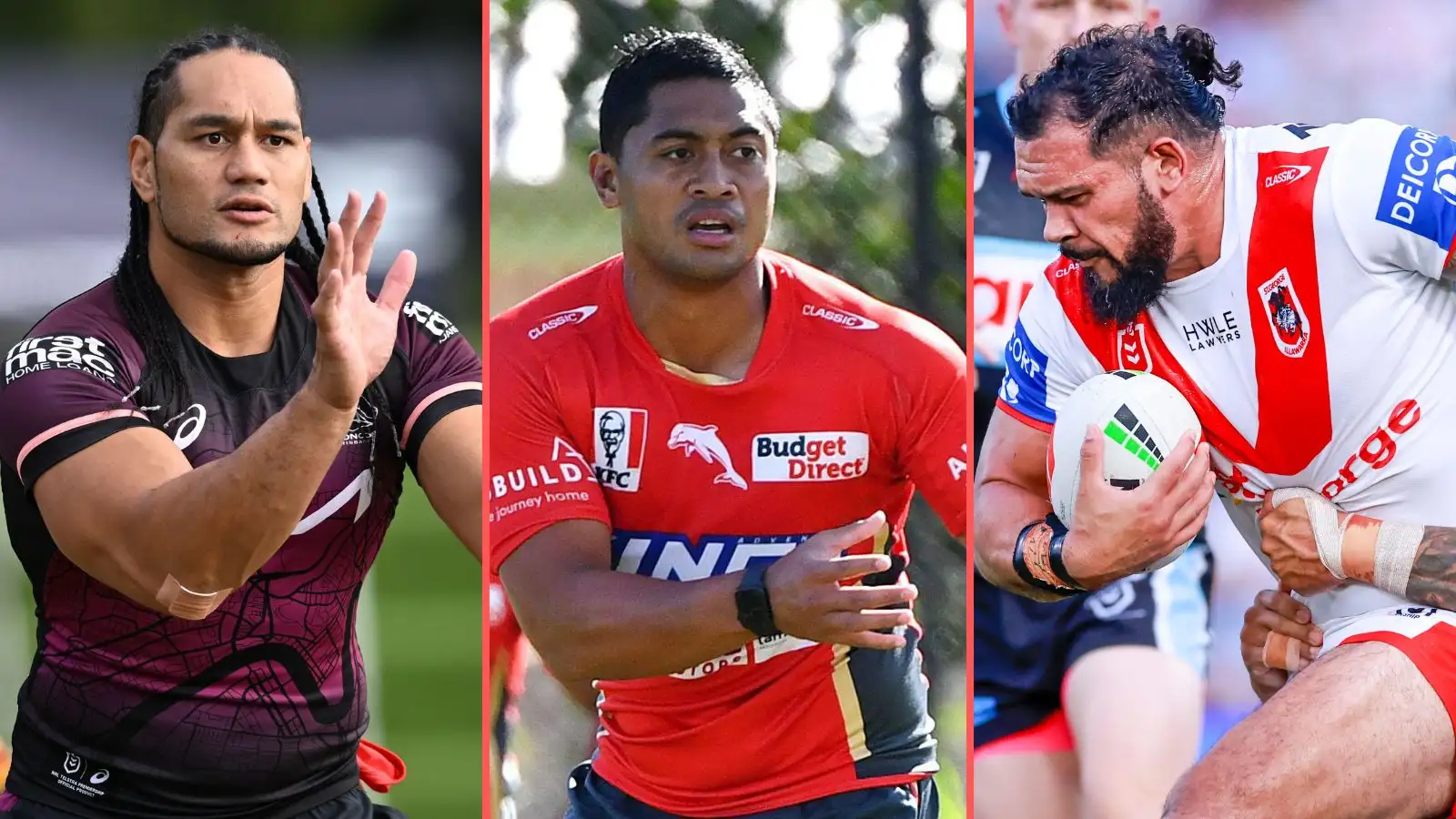 Martin Taupau, Anthony Milford, Ben Murdoch-Masila