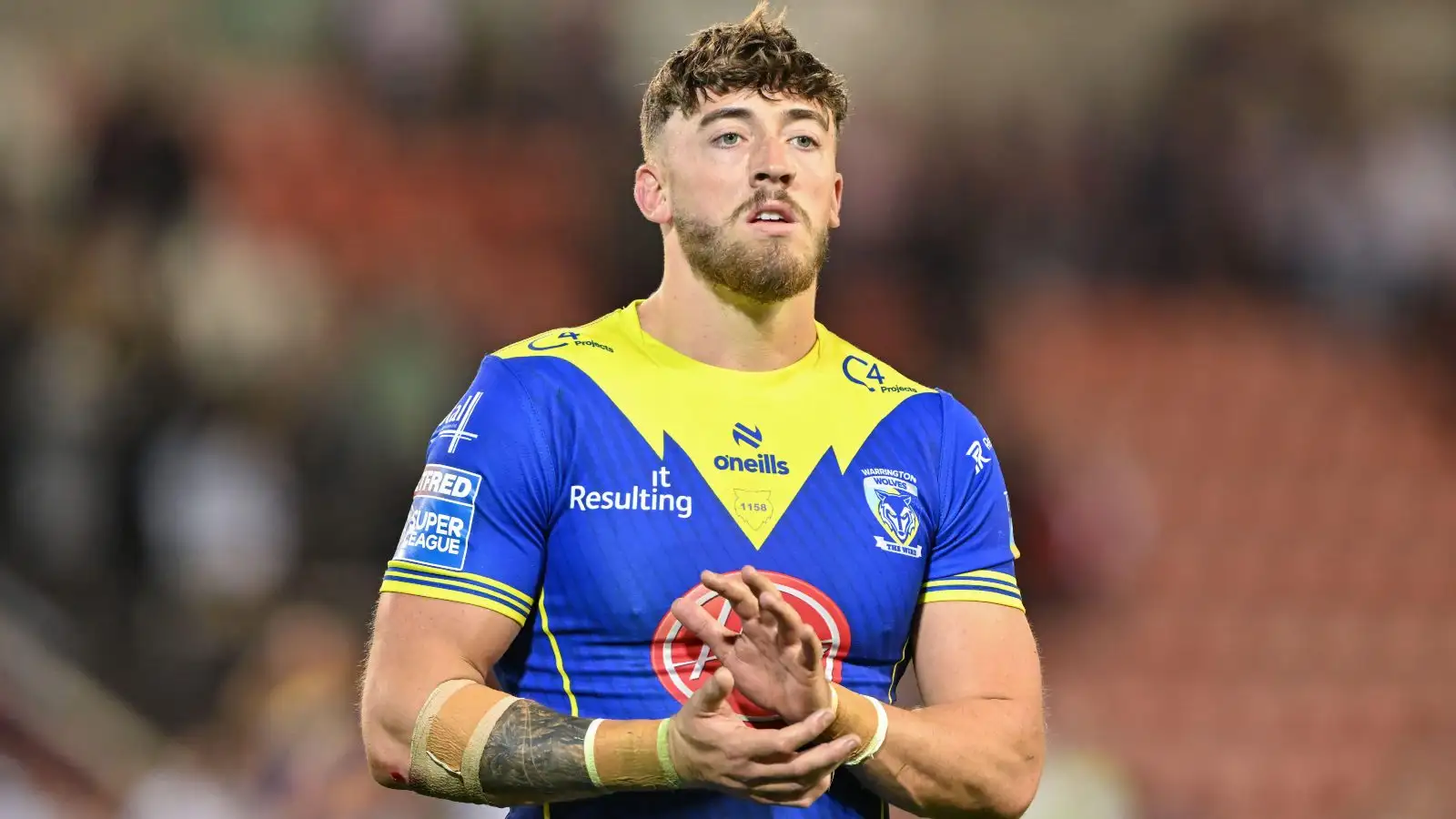 Matty Ashton Warrington Wolves Alamy