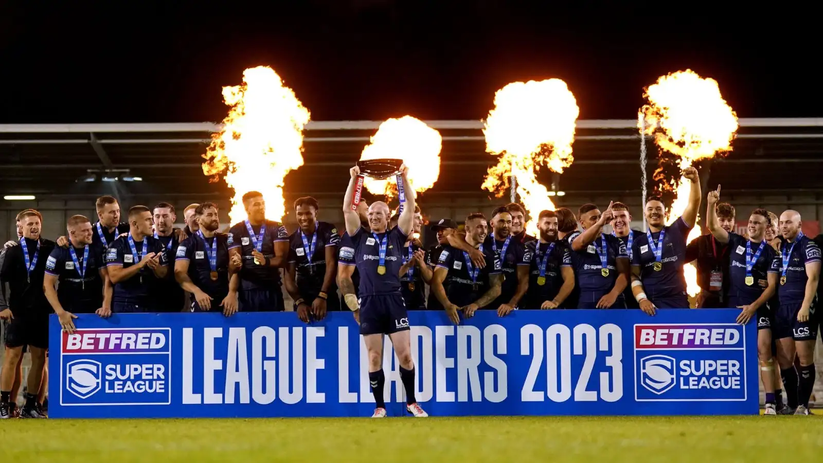 Wigan Warriors League Leaders' Shield 2023 Alamy