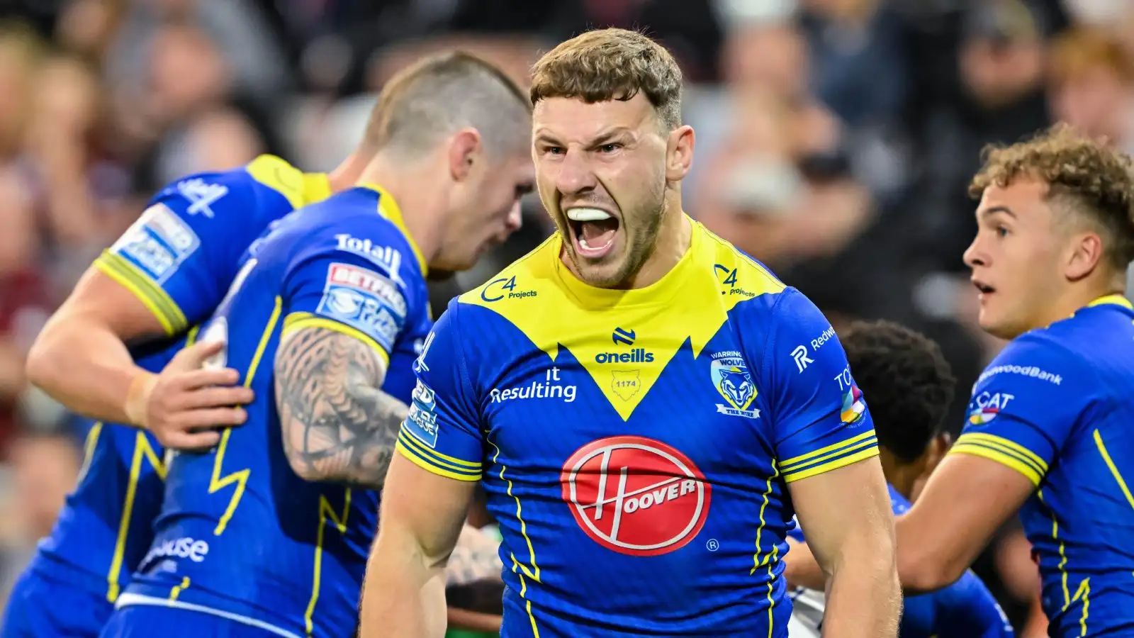 George Williams Warrington Wolves Alamy