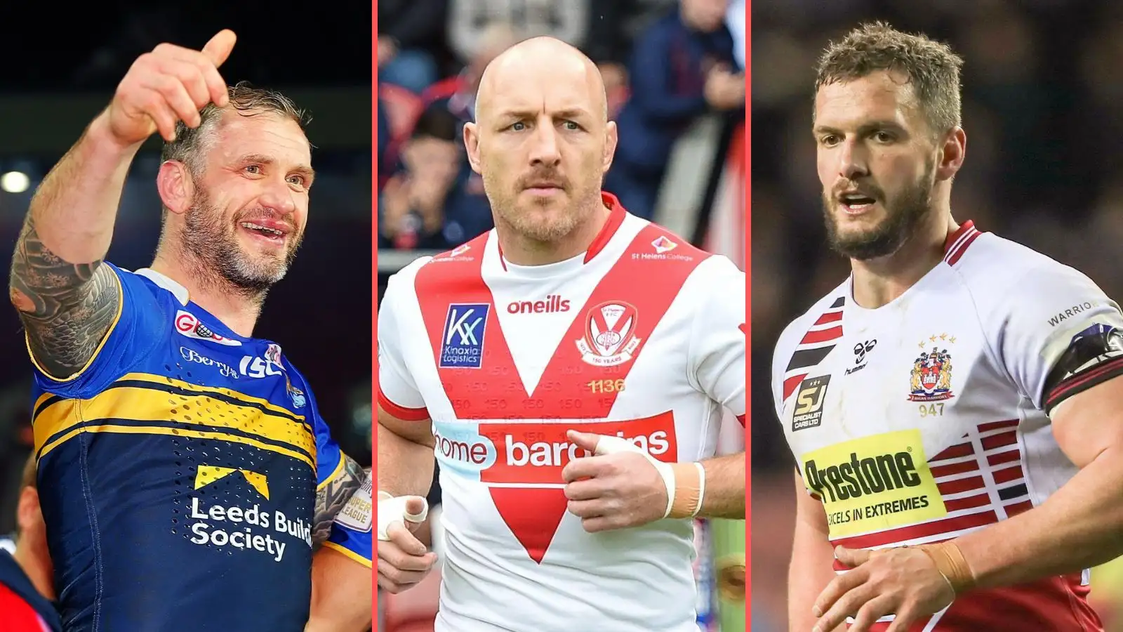 The 11 LEGENDS with the most Super League Dream Team appearances including Wigan Warriors and Leeds Rhinos icons