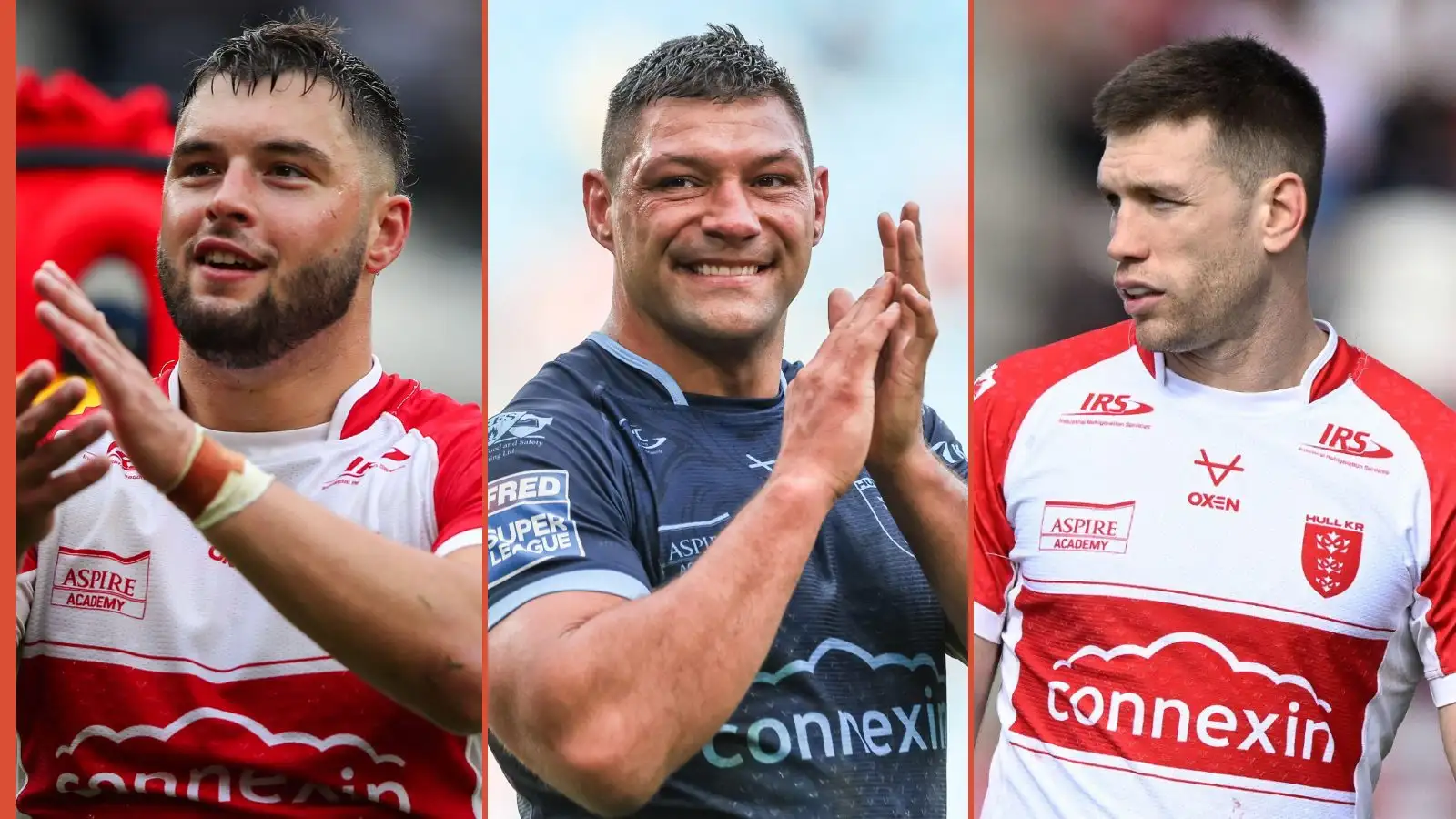 Matty Storton, Ryan Hall, Tom Opacic Hull KR Alamy