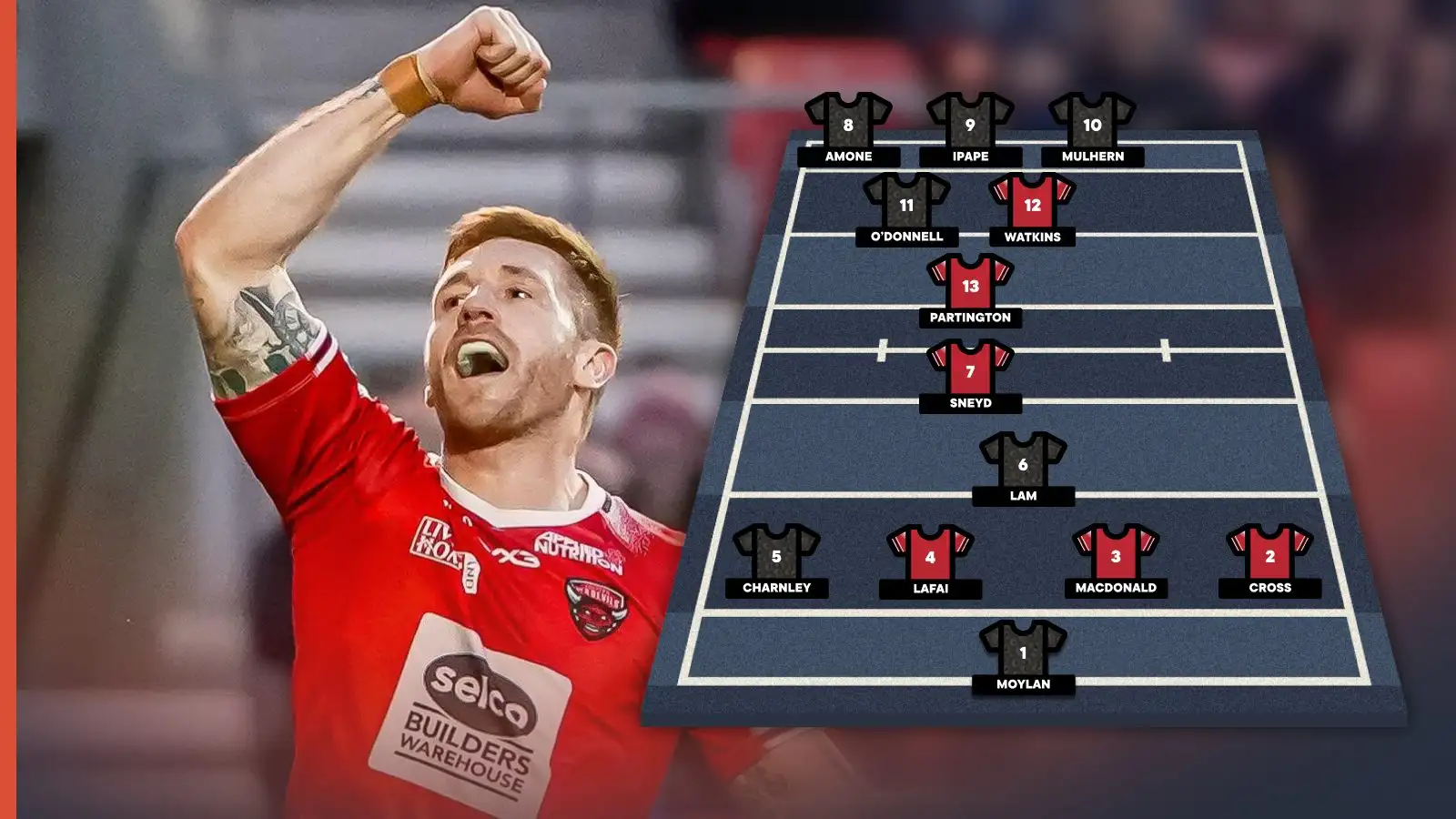 Leigh Leopards DOMINATE pack in combined Salford 13 with Red Devils providing backline stars