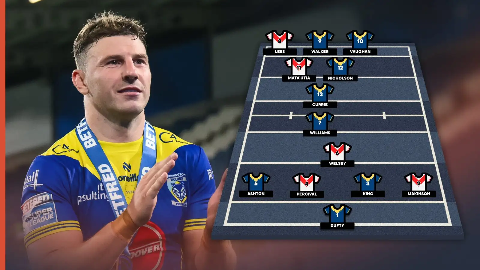 A jaw-droppingly good combined 13 of Warrington Wolves and St Helens stars