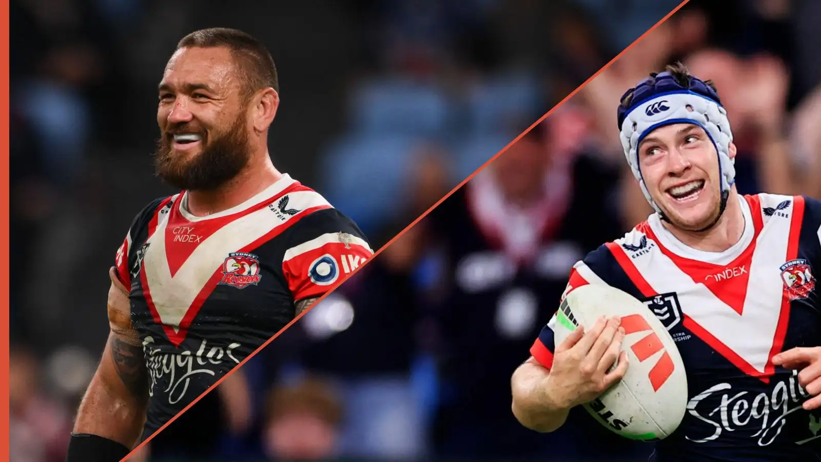 Sydney Roosters bid farewell to seven departing players, including Super League-bound duo