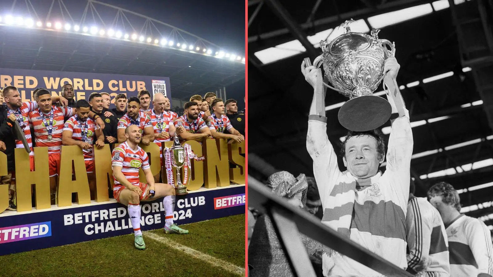 Wigan Warriors' World Club Challenge triumph 2024, Hull KR Challenge Cup lift 1980