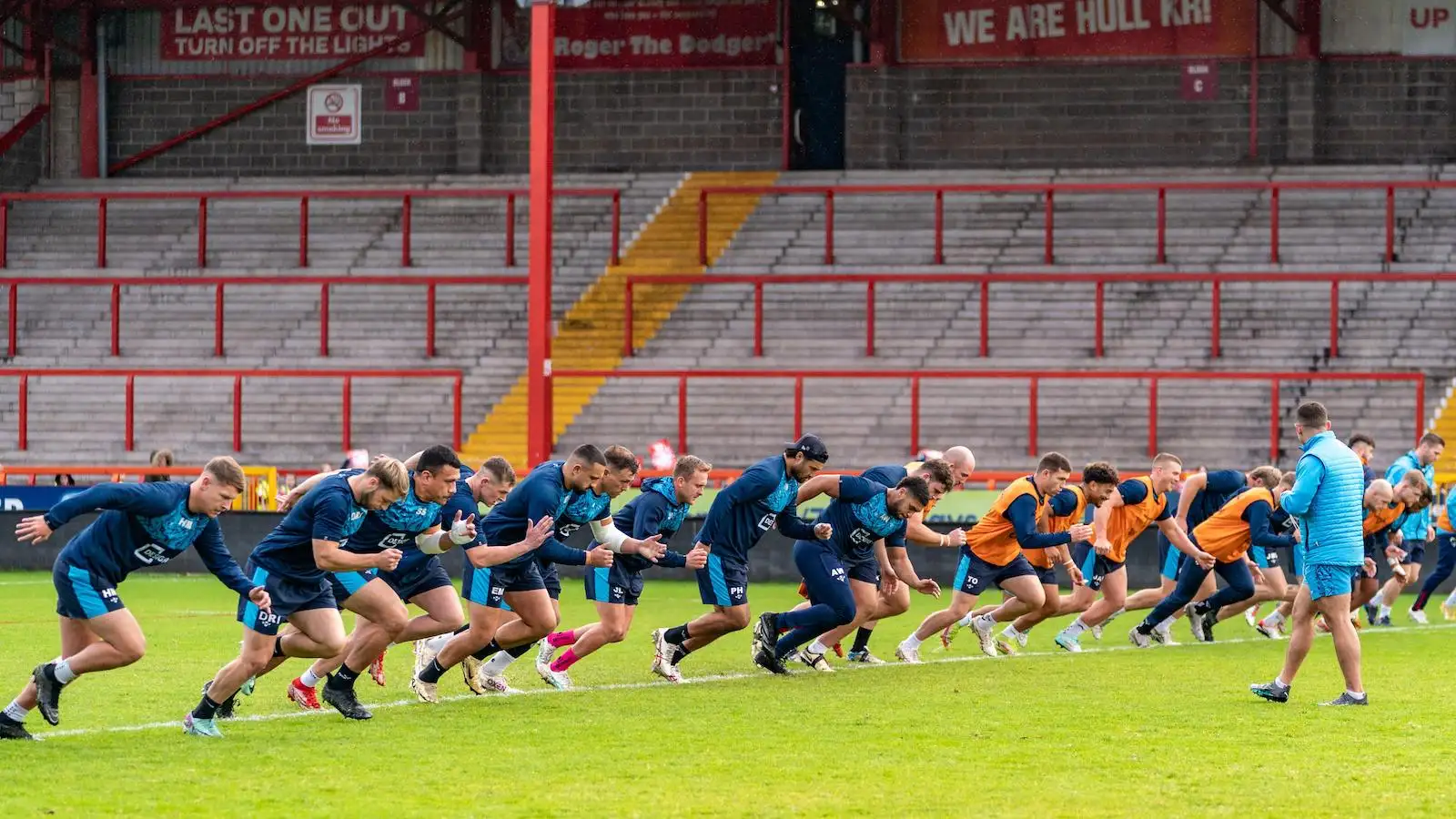 Hull KR training