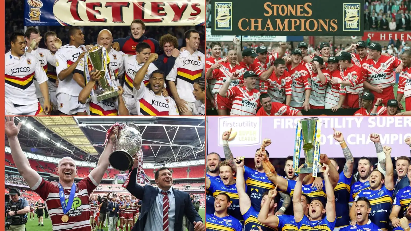 Four of Super League's greatest sides