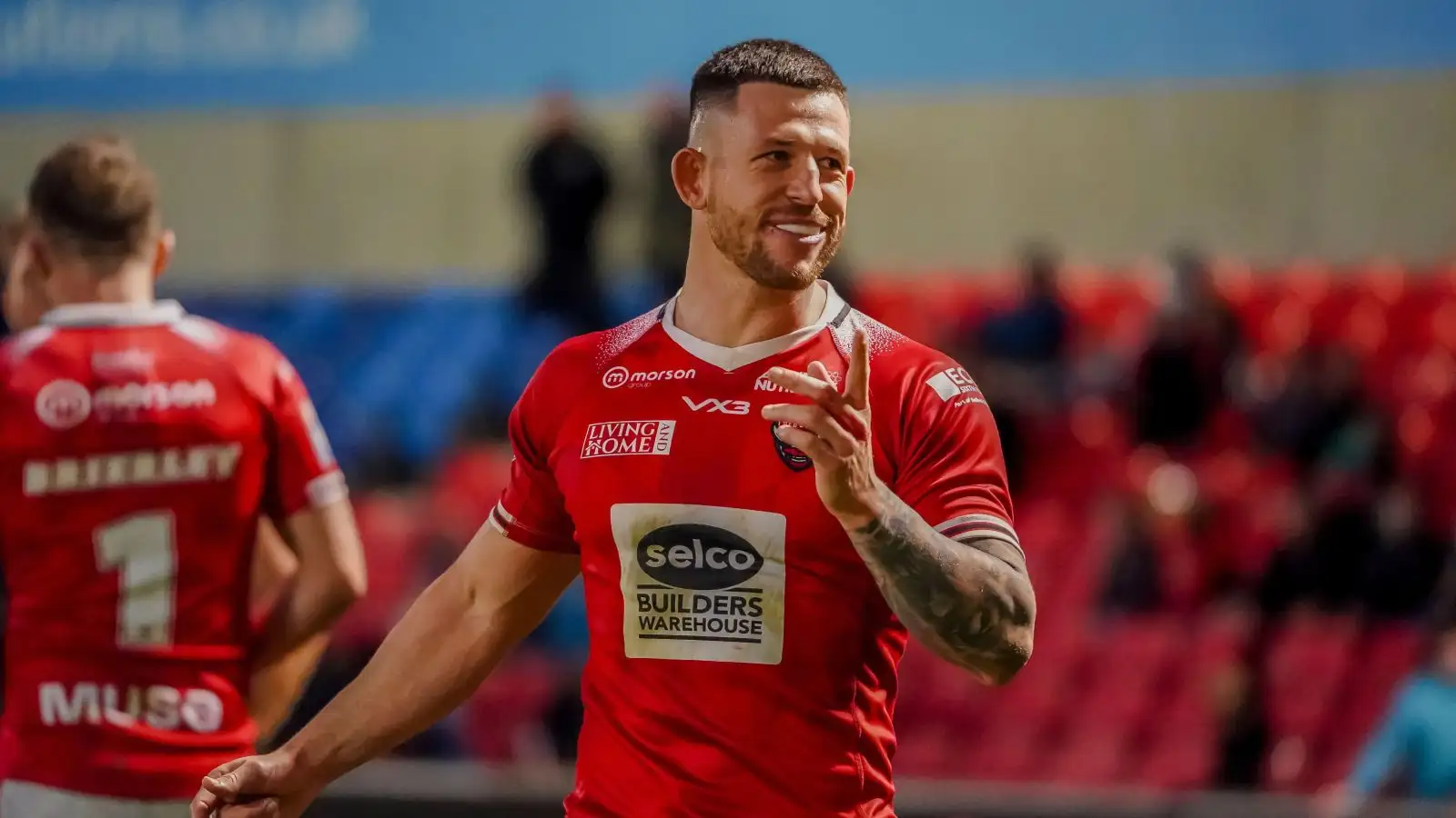 Cade Cust Salford Red Devils Alamy