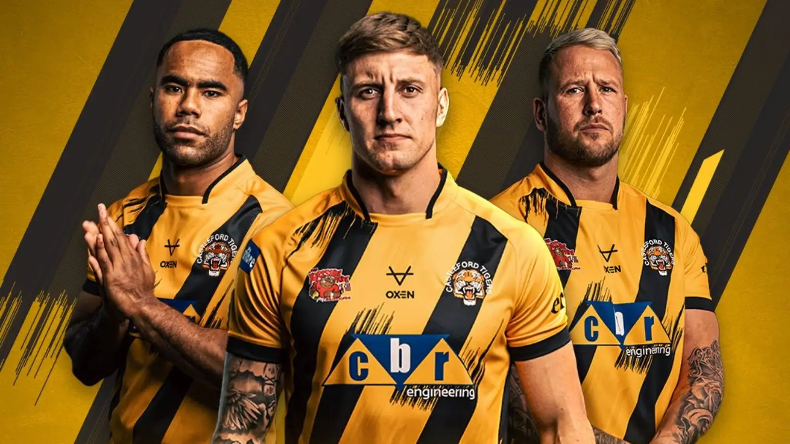 Castleford Tigers 2025 home kit