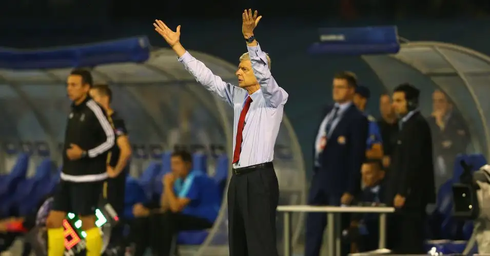 Arsene Wenger: Arsenal manager criticised officials after defeat at Dinamo Zagreb
