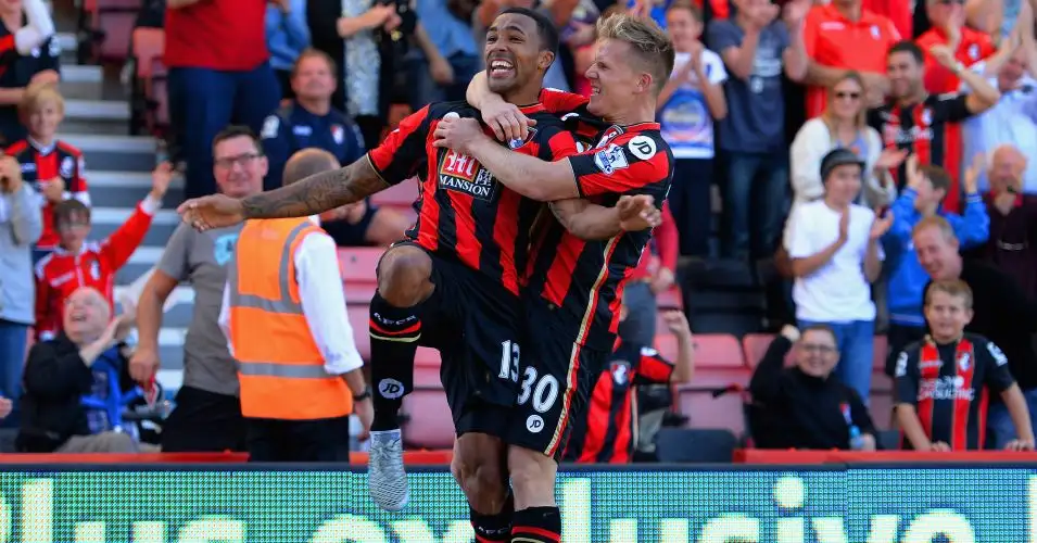 Bournemouth's Callum Wilson and Matt Ritchie