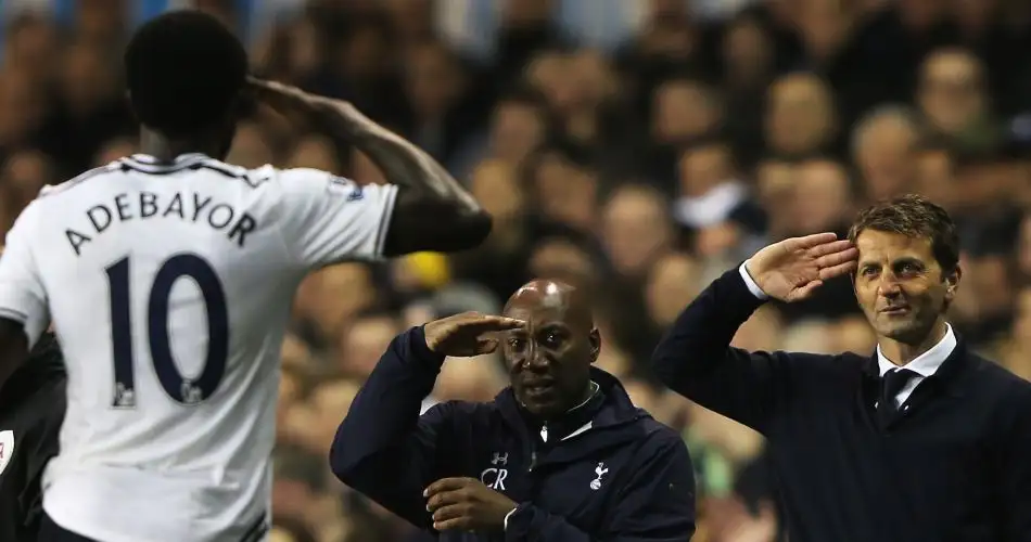 Adebayor would ‘play for nothing’, says Sherwood