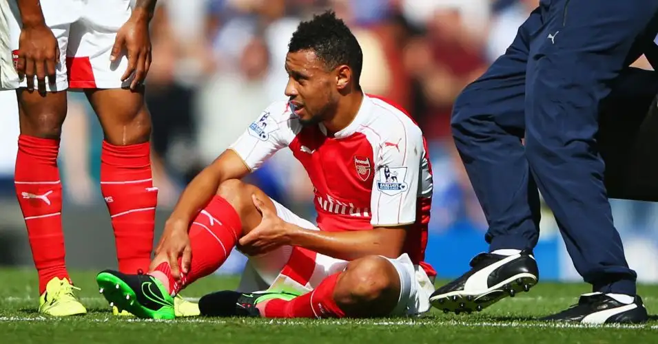 Wenger rules Coquelin out with ‘short-term’ injury