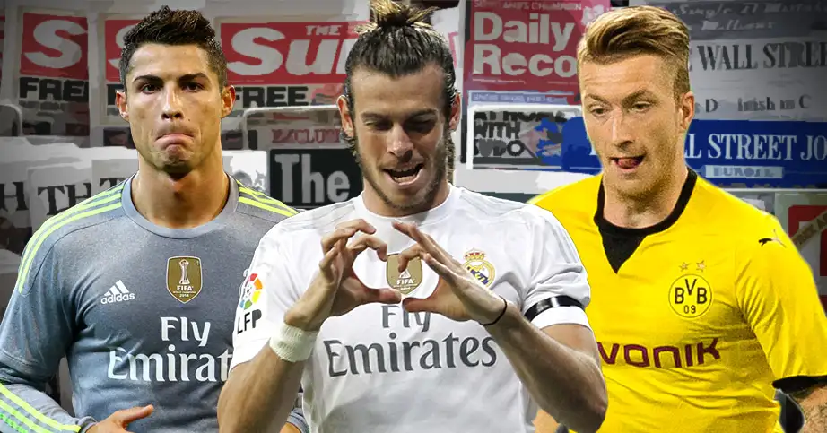 Paper-Talk-Ronaldo-Bale-Reus TEAMtalk