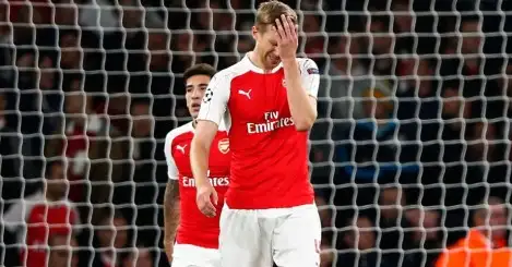 Mertesacker admits Arsenal were ‘knackered’ in derby