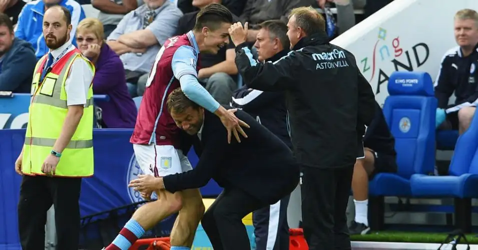 Jack Grealish: Has been implored to concentrate on progression at club level by Tim Sherwood