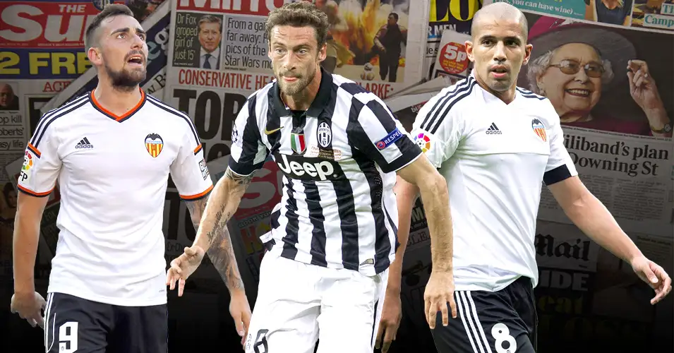 Paco Alcacer, Claudio Marchisio, Sofiane Feghouli linked with PL moves