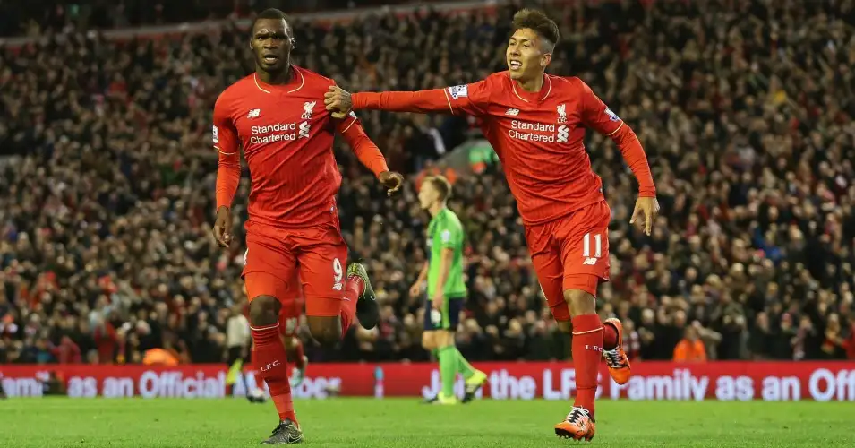 Christian Benteke and Roberto Firmino: Could both start for Liverpool against Bournemouth