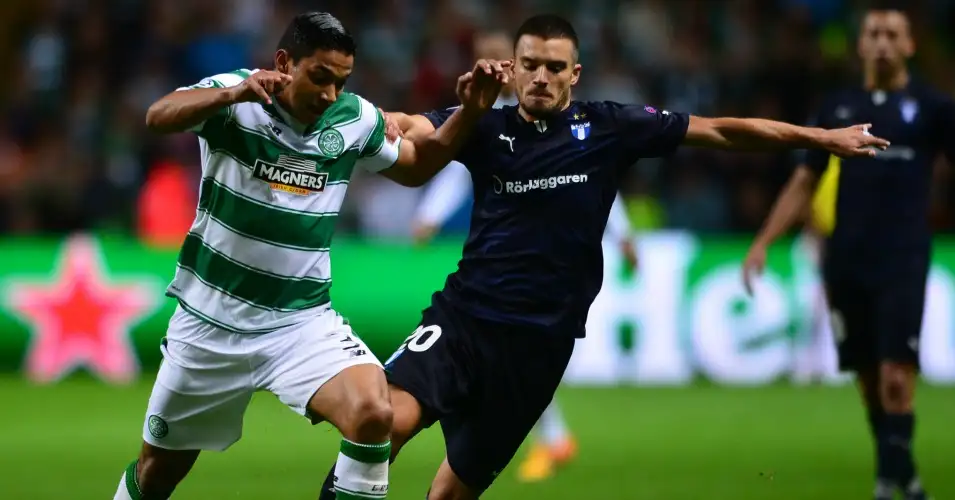 Celtic’s Izaguirre needs stitches after bust up with team-mate