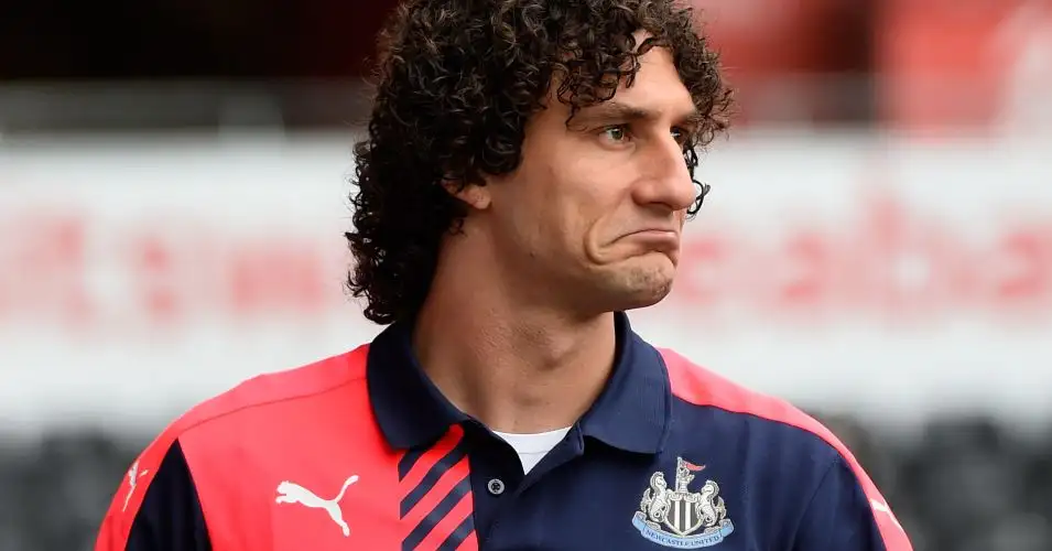 Fabricio Coloccini: Available after red card overturned