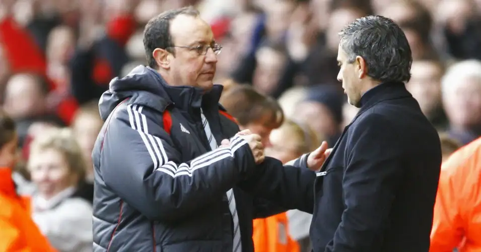 Benitez directs another barb at old rival Mourinho