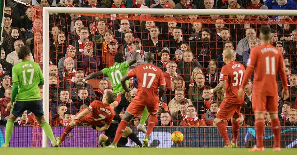 Sadio Mane: Scores Southampton's equaliser at Liverpool