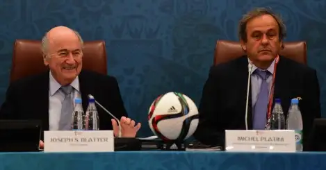 Blatter and Platini are finished in football, says FA chief Dyke