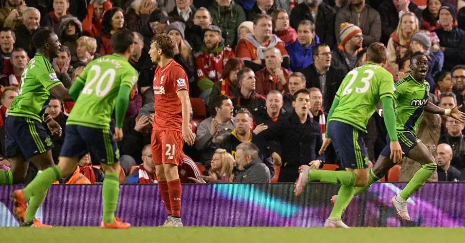 Southampton: Celebrate Sadio Mane's equaliser at Liverpool