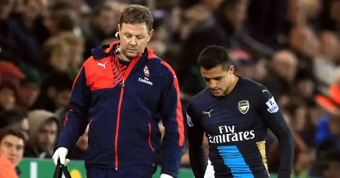 Alexis Sanchez: Injured in Arsenal's draw at Norwich City