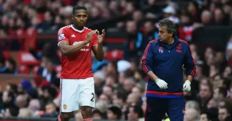 Valencia lay-off not specified by Man Utd after surgery
