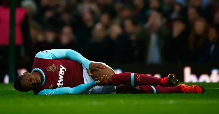 Diafra Sakho: Injured in West Ham's draw with West Brom