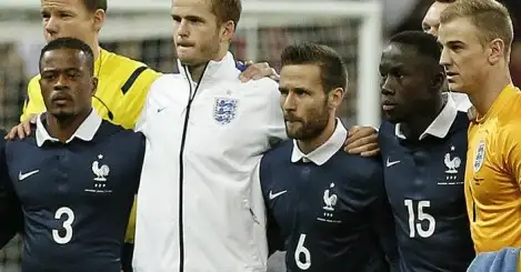 Sagna tearful over Wembley tributes to Paris victims