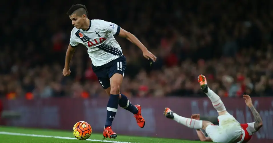 Erik Lamela: Wants to play in Champions League with Tottenham