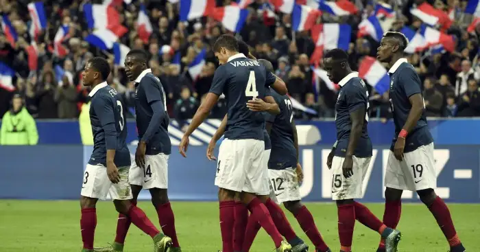 France: Muted celebrations in their win over Germany
