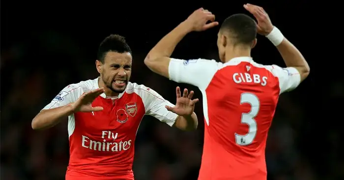 Francis Coquelin (l): Affinity with the FA Cup