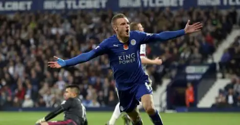Neville hails ‘meteoric rise’ of Leicester striker Vardy