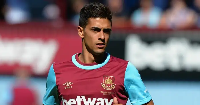 Manuel Lanzini: Ruled out of FA Cup tie