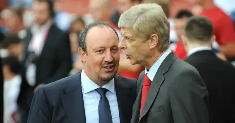 Benitez discusses reports Arsenal want him to replace Wenger