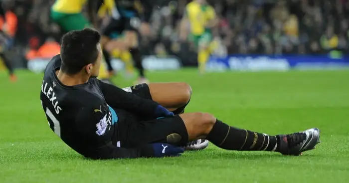 Alexis Sanchez: One of several Arsenal players out injured