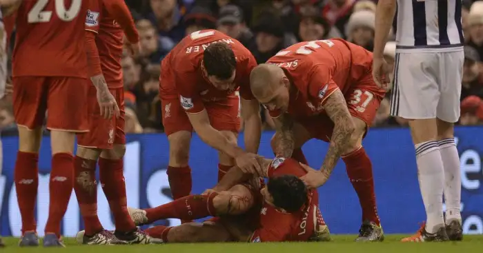 Dejan Lovren: Defender injured after hefty Craig Gardner tackle