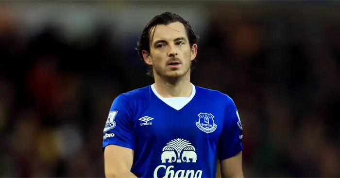 Leighton Baines: Hits out at a lack of chemistry among players